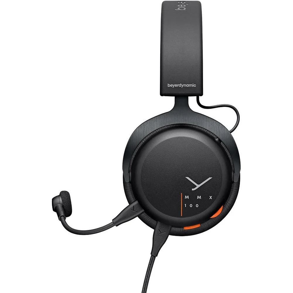 BeyerDynamic MMX 100 Closed Back Analog Gaming Headset, Black w/ Accessory Bundle - Image 3