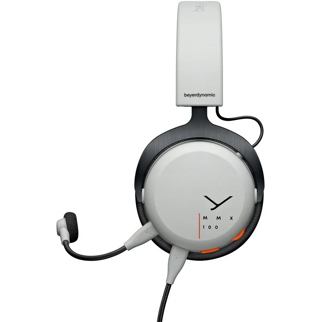 BeyerDynamic MMX 100 Closed Back Analog Gaming Headset for PC, Playstation, Xbox - Grey - Image 4