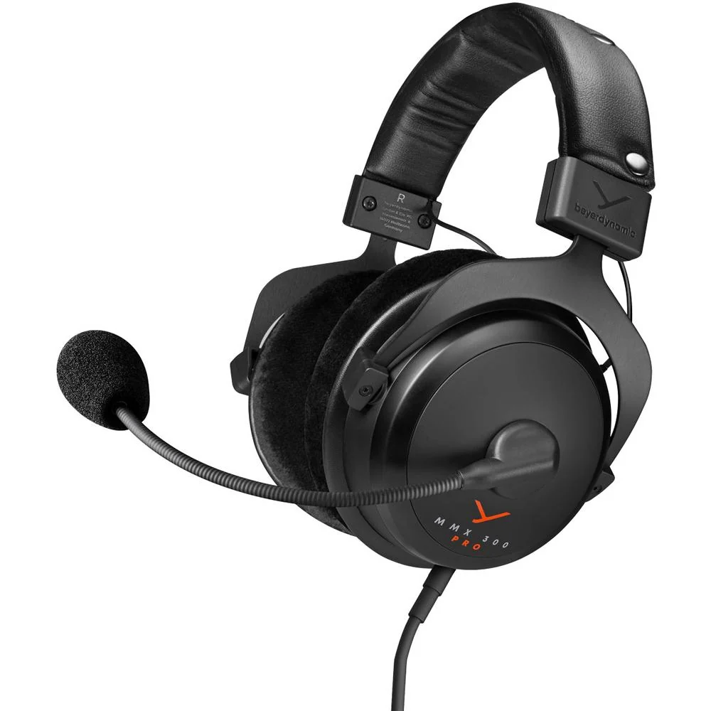 BeyerDynamic MMX 300 PRO Closed Back Gaming Headset w/ Headset Hanger Bundle - Image 3