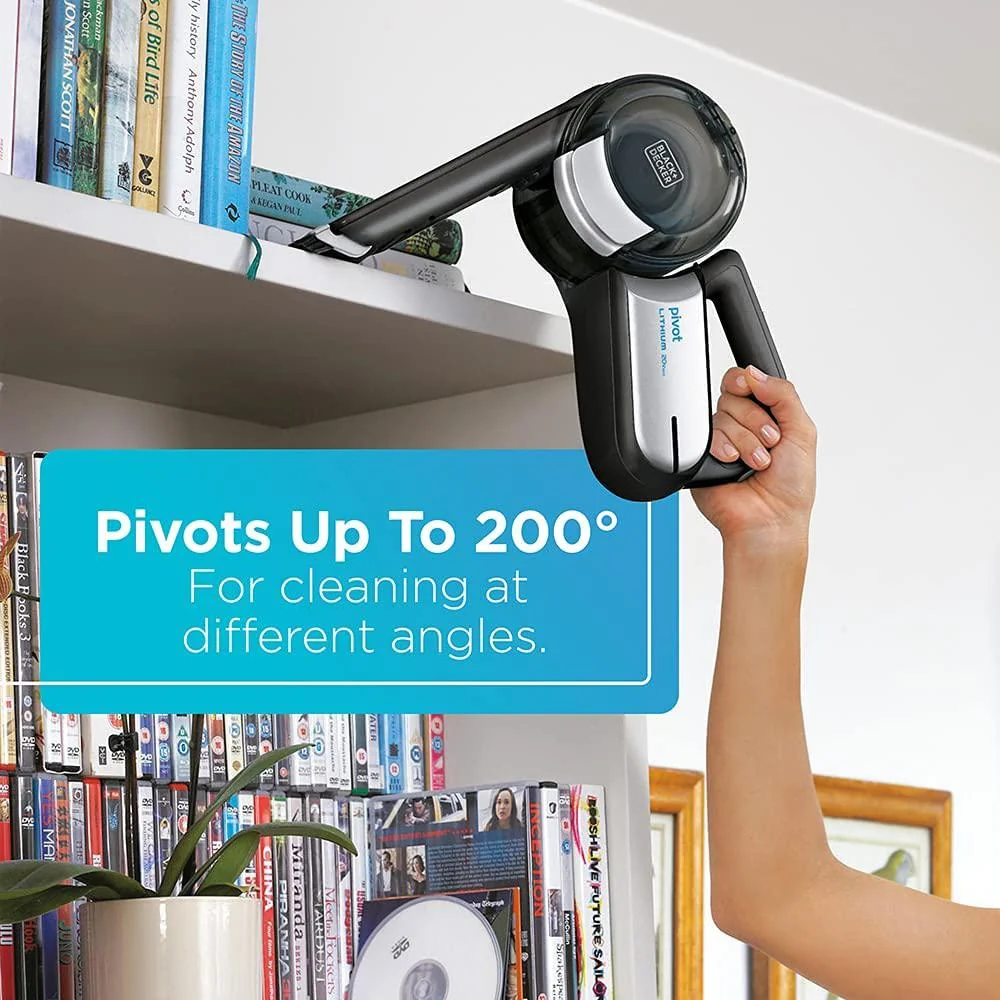Black & Decker 20V Max Handheld Cordless Vacuum, Grey - Open Box - Image 9