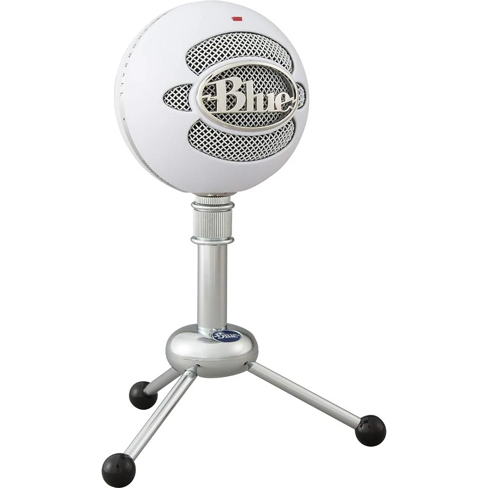 Blue Microphones Snowball USB Condenser Microphone, White (988-000073) - Image 2
