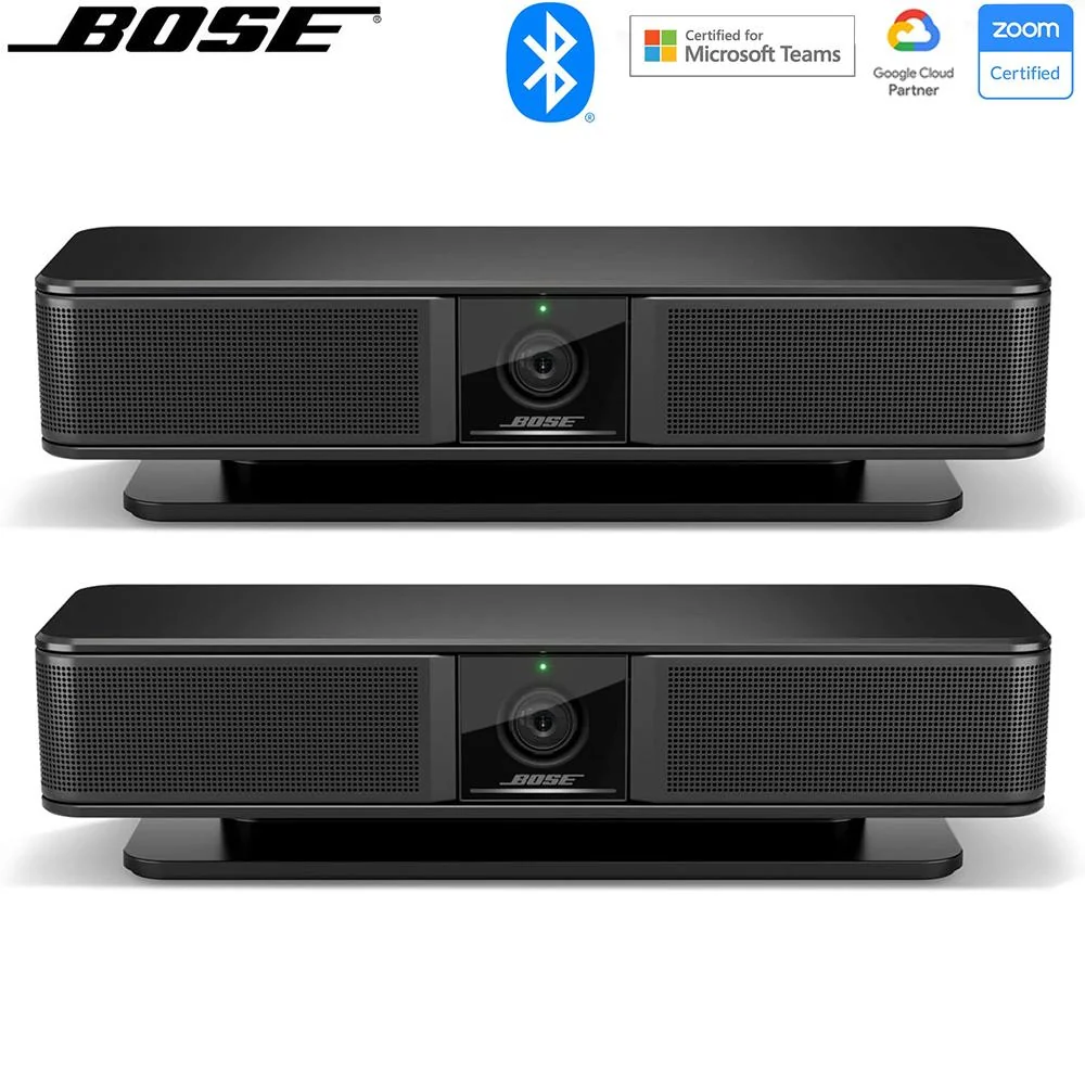 Bose Dual Videobar VB-S | USB Conferencing Device 4K Camera Beamforming Mics (2-Pack) - Image 7