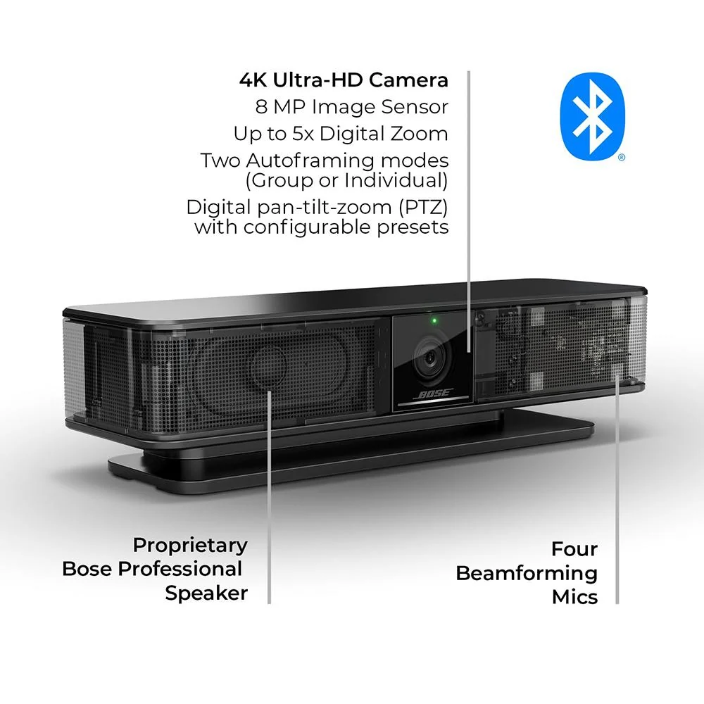 Bose Videobar VB-S, All-in-One USB Conferencing Device Open Box+1 Year Warranty - Image 3