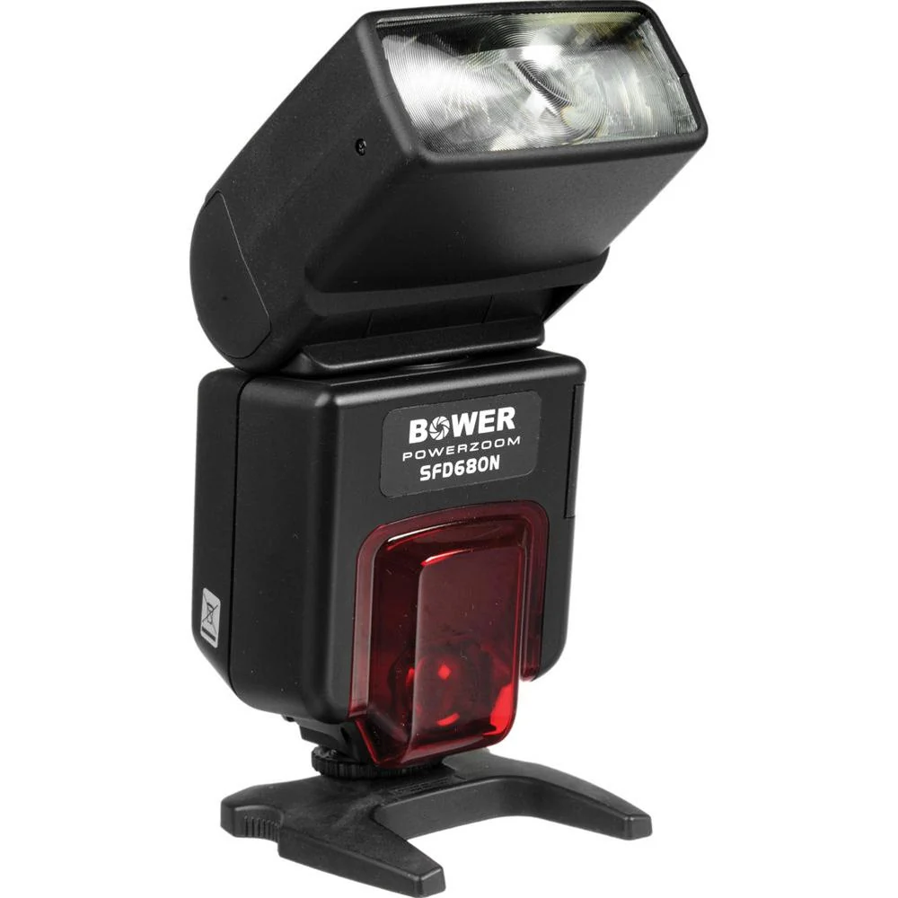 Bower SFD680 Power Zoom Flash Digital Autofocus for Nikon Digital SLR Cameras - Image 3