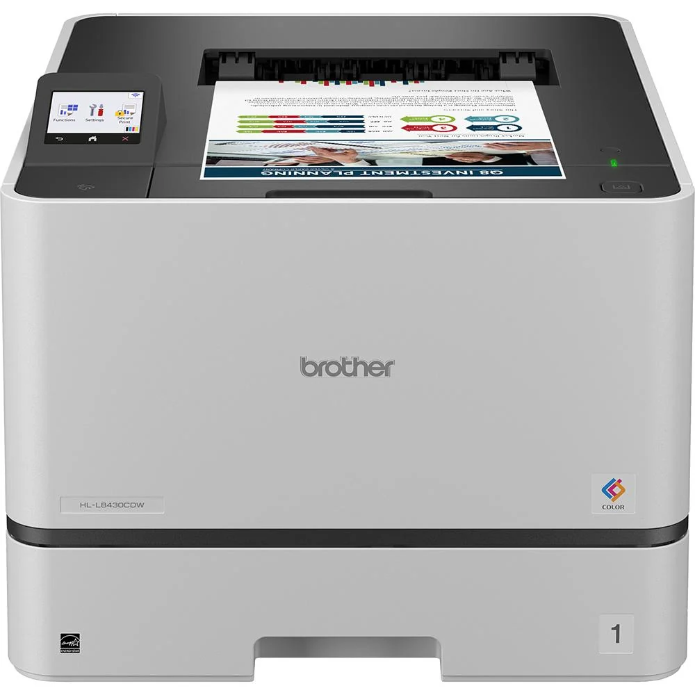 Brother Business Color Laser Printer with Wireless Networking + Print Like A Pro Bundle - Image 2