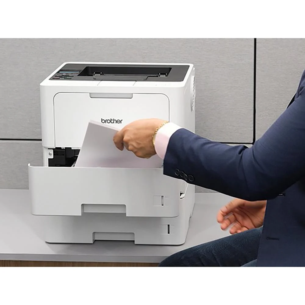 Brother Business Monochrome Laser Printer White + Brother Toner Cartridge Black - Image 12