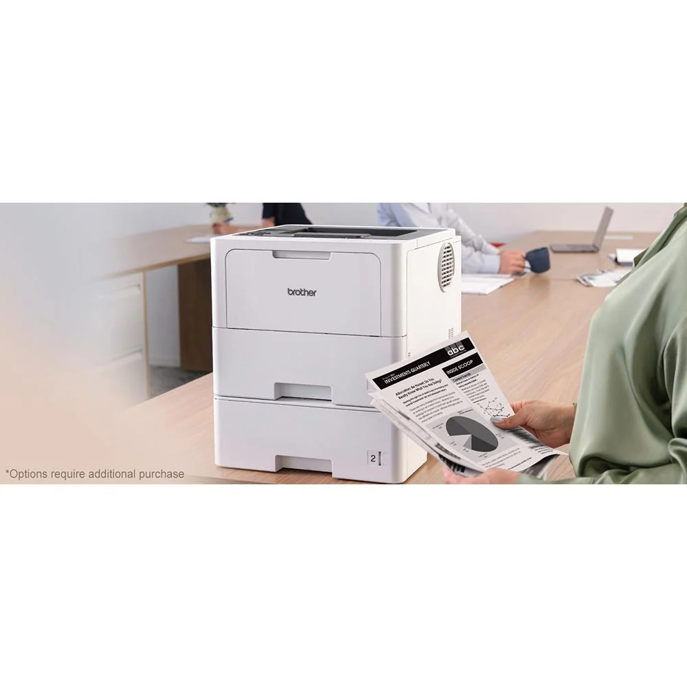 Brother Business Monochrome Laser Printer with Large Paper Capacity +Toner 2Pack - Image 12