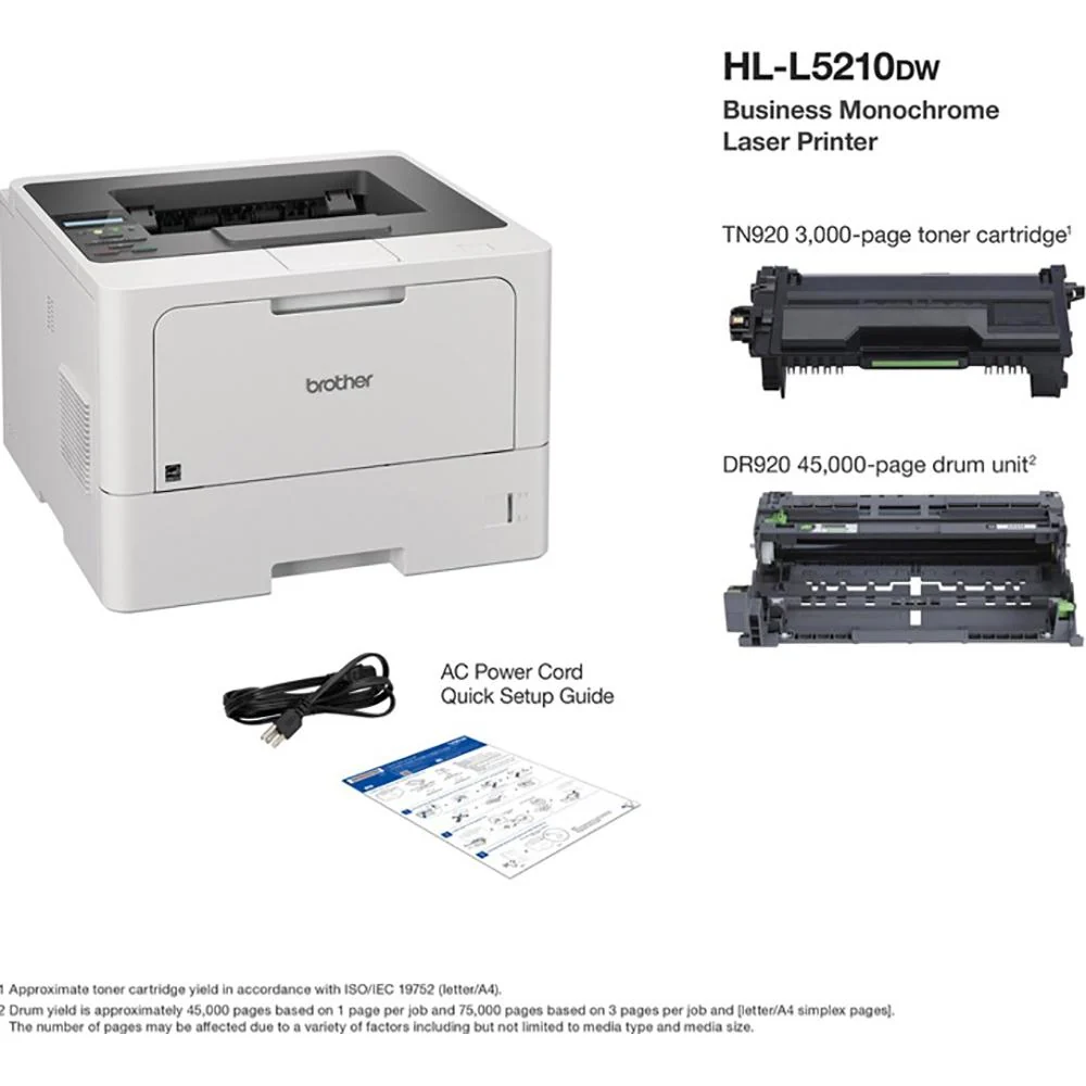 Brother Business Monochrome Laser Printer with Print Like A Pro Bundle - Image 11