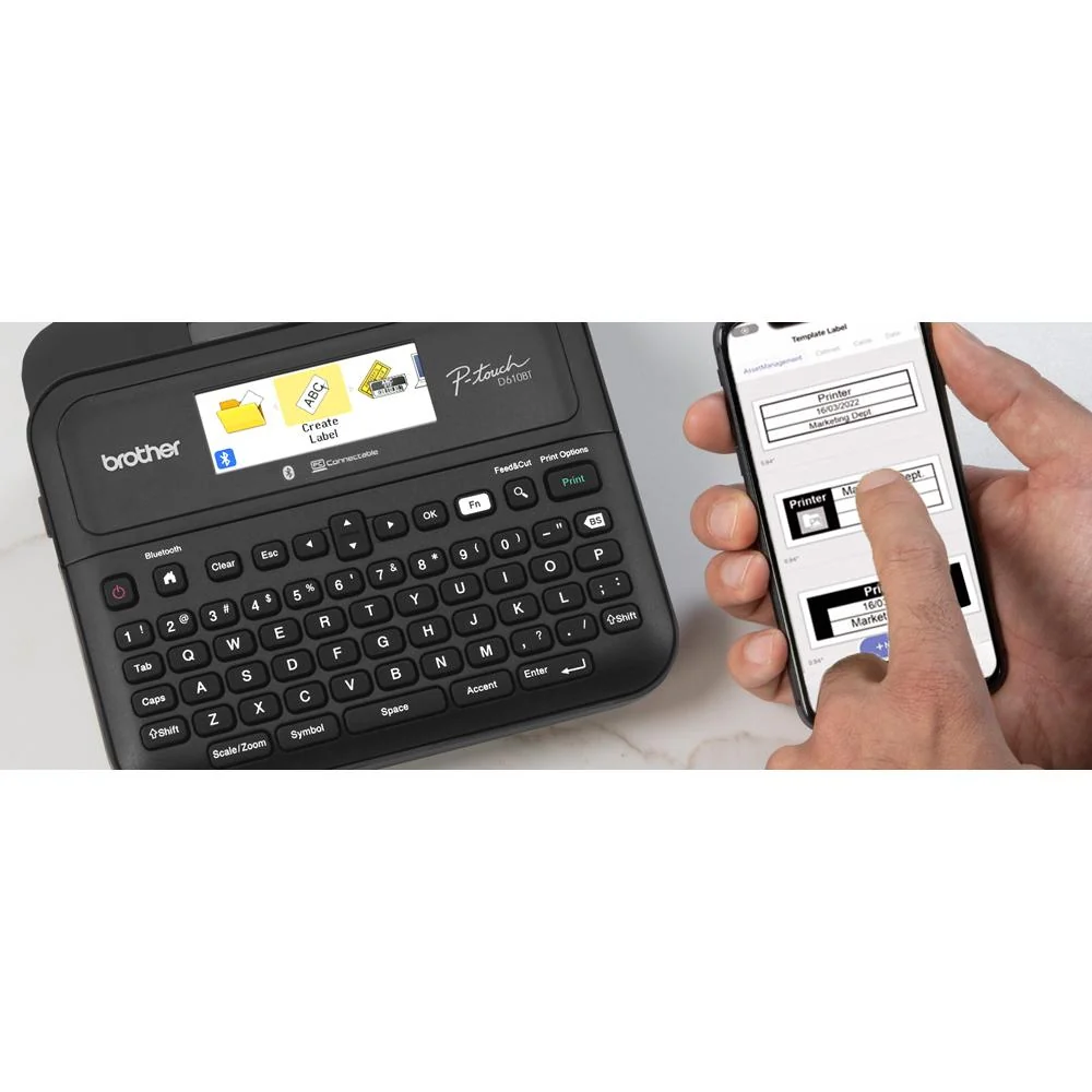 Brother Business Professional Connected Label Maker with Carrying Storage Case - Image 11