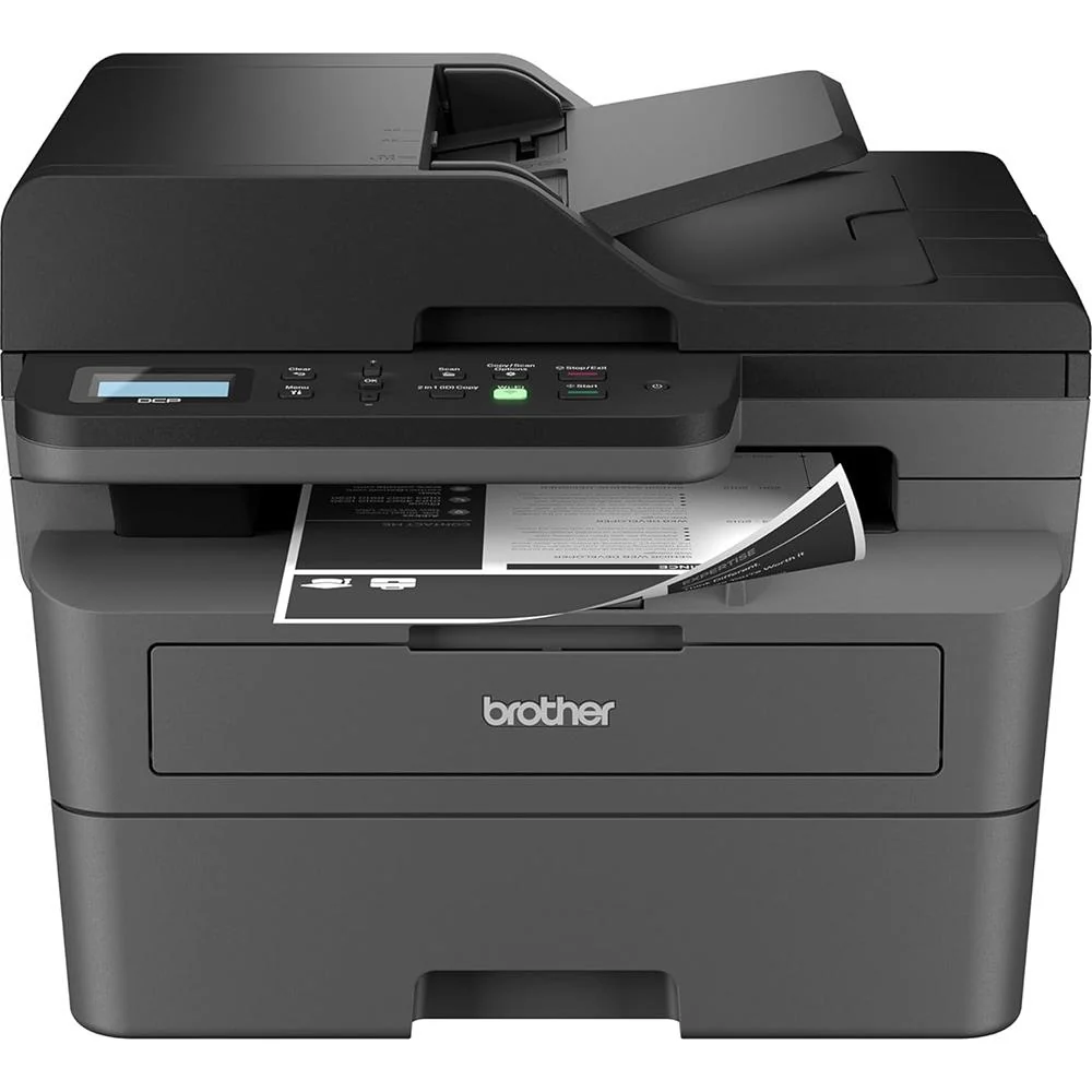 Brother Wireless Monochrome Multi-Function Laser Printer with Toner Twin Pack - Image 2