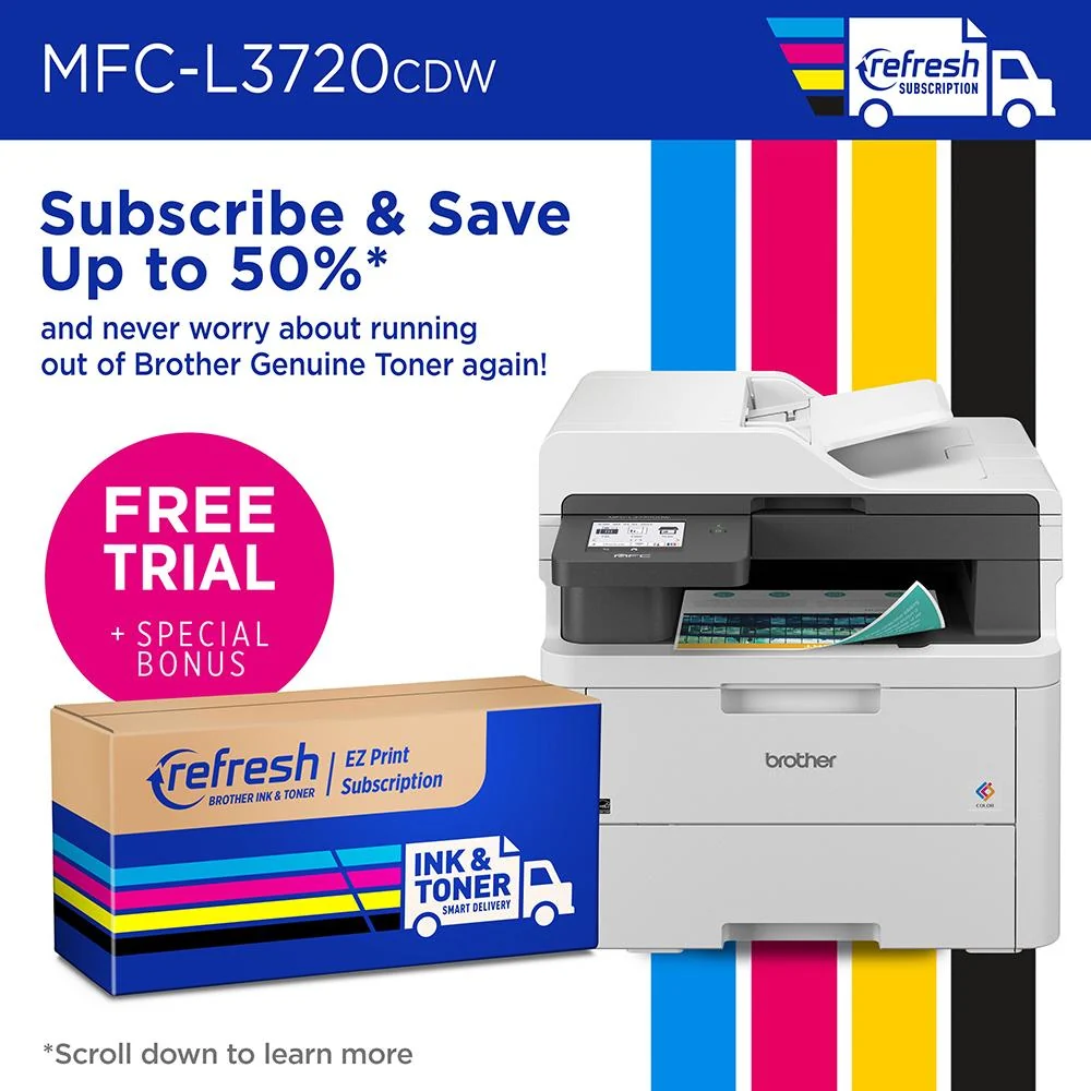 Brother Digital Color All-in-One Printer Duplex, Mobile w/ Print Like A Pro Bundle - Image 6