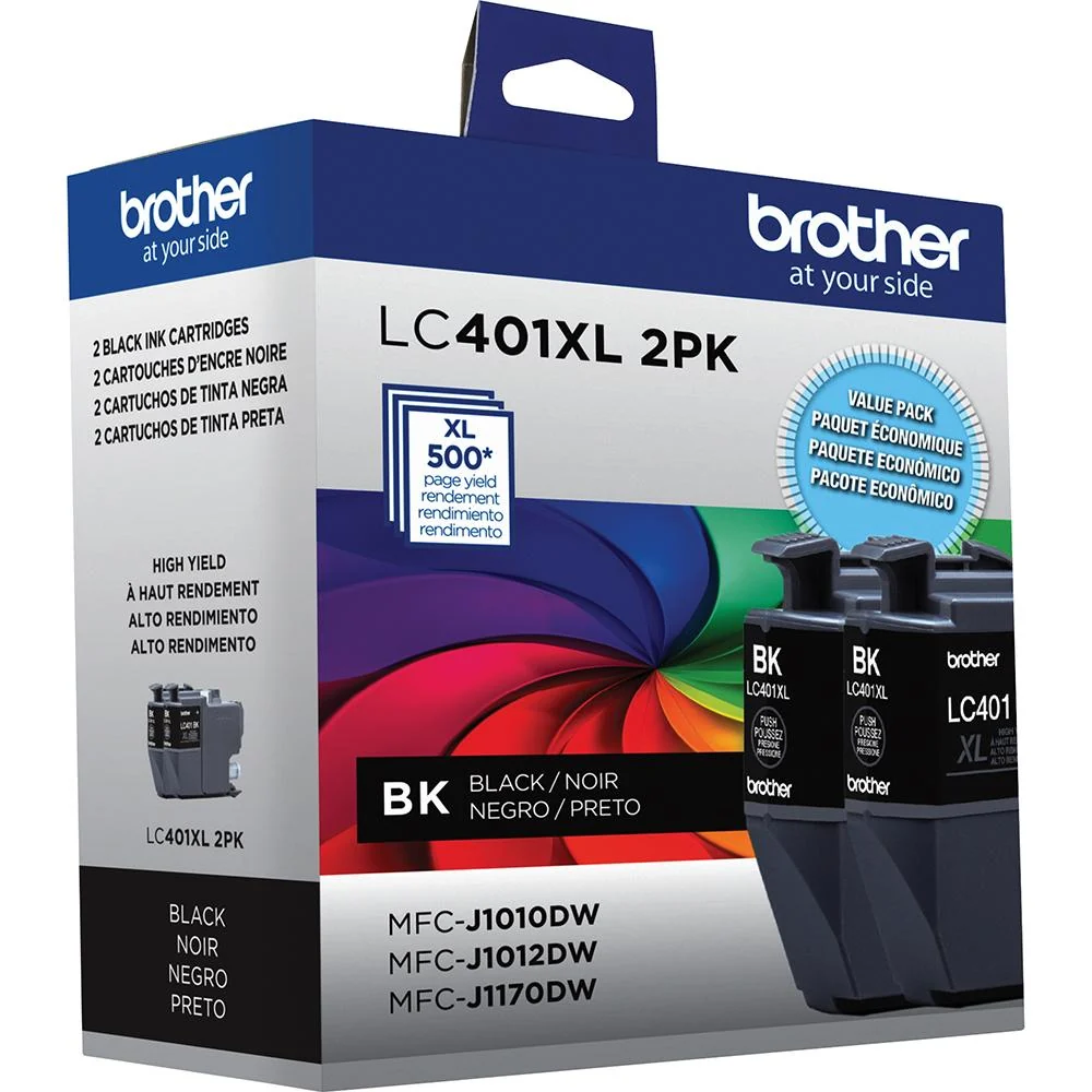 Brother Genuine High Yield 2-Pack Black Ink Cartridges + Deco Essentials Guide - Image 4