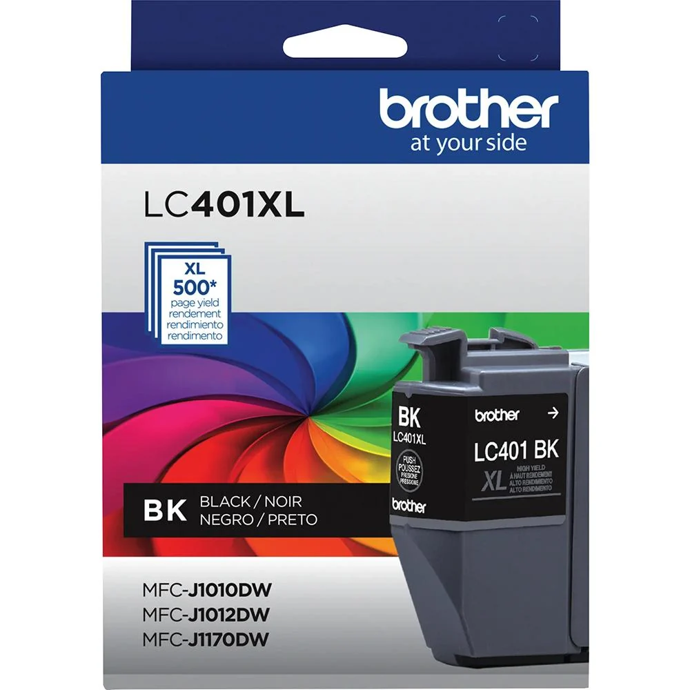 Brother Genuine High Yield Black Ink Cartridge with Deco Essentials Guide - Image 2