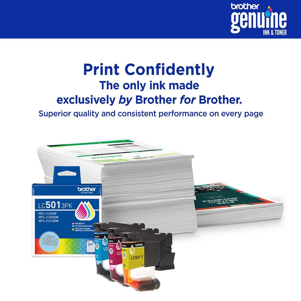 Brother Genuine High Yield Ink Cartridges 5 Pack of Black/Cyan/Magenta/Yellow - Image 5