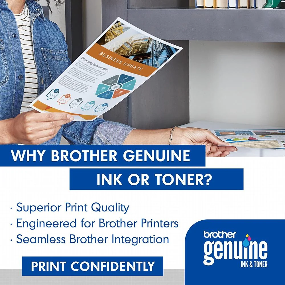 Brother Genuine High Yield Magenta Toner Cartridge with Deco Essentials Guide - Image 6