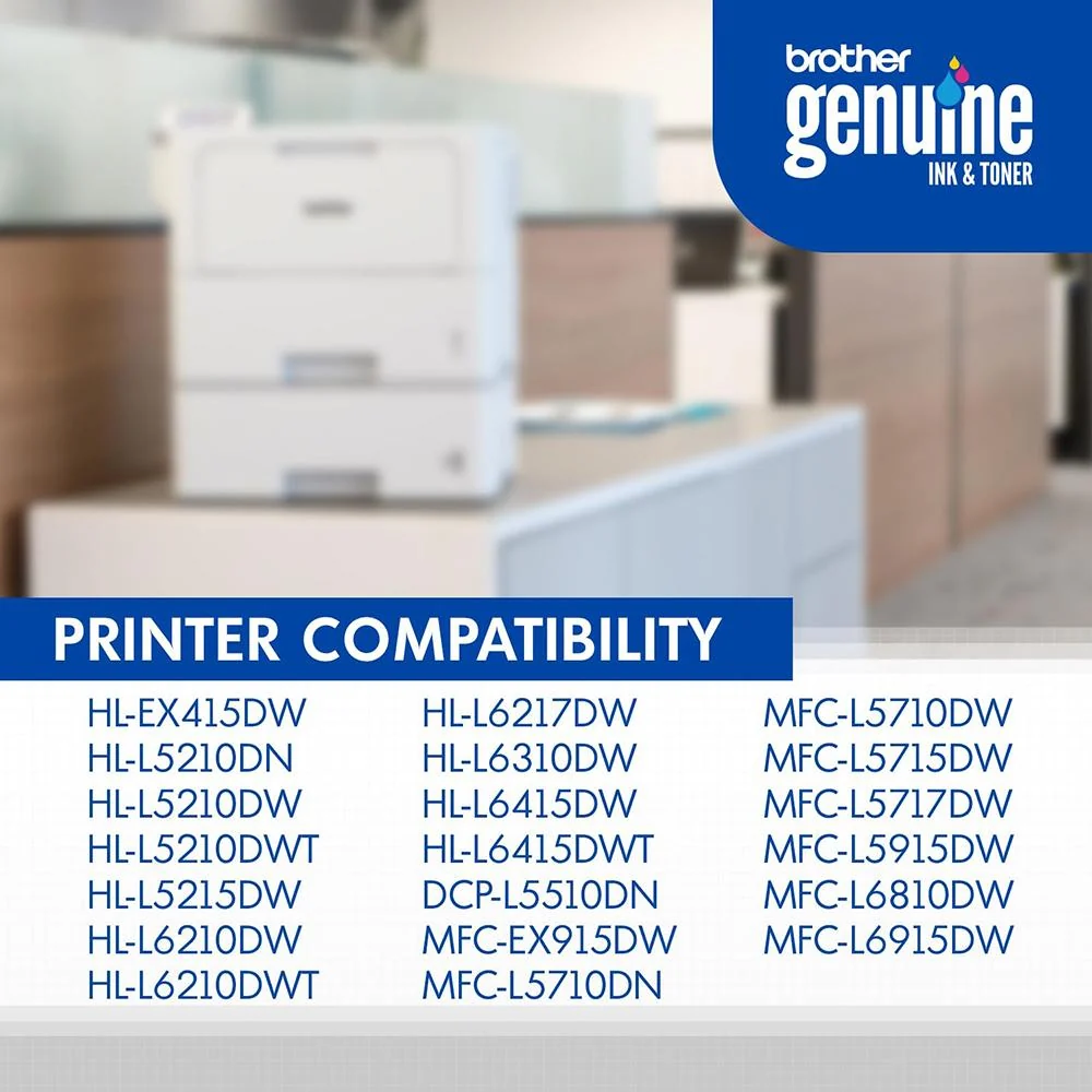 Brother Genuine High Yield Toner Cartridge Black with Deco Essentials Guide - Image 5