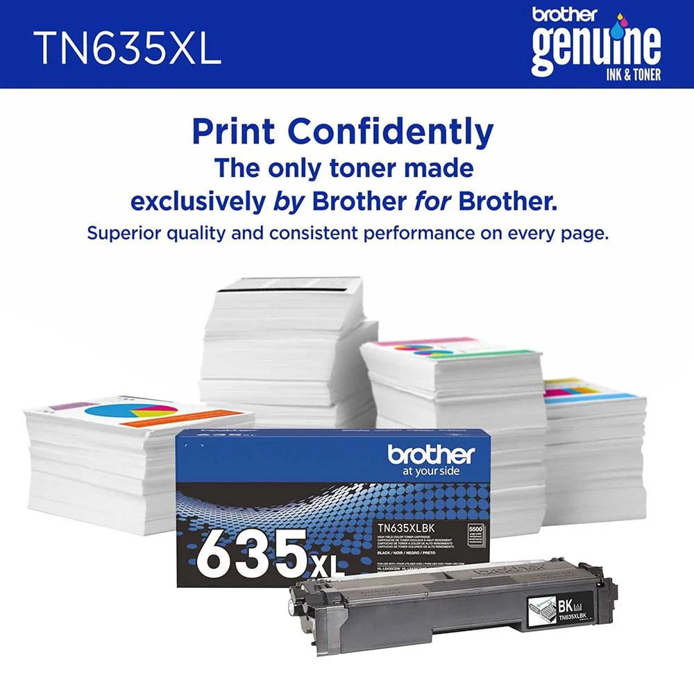 Brother Genuine High Yield Toner Cartridge Black with Printer Softwares - Image 5