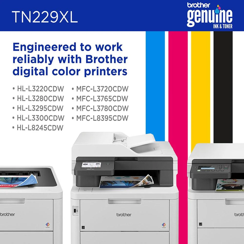 Brother Genuine High Yield Toner Cartridge Black with Printer Softwares - Image 6