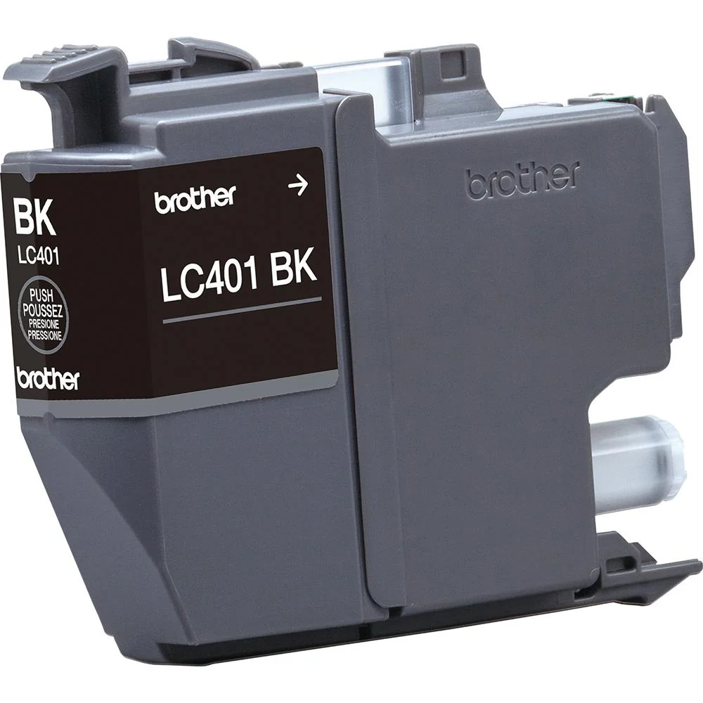 Brother Genuine LC401BKS Standard Yield Black Ink Cartridge 2-Pack + Printer eBook - Image 6