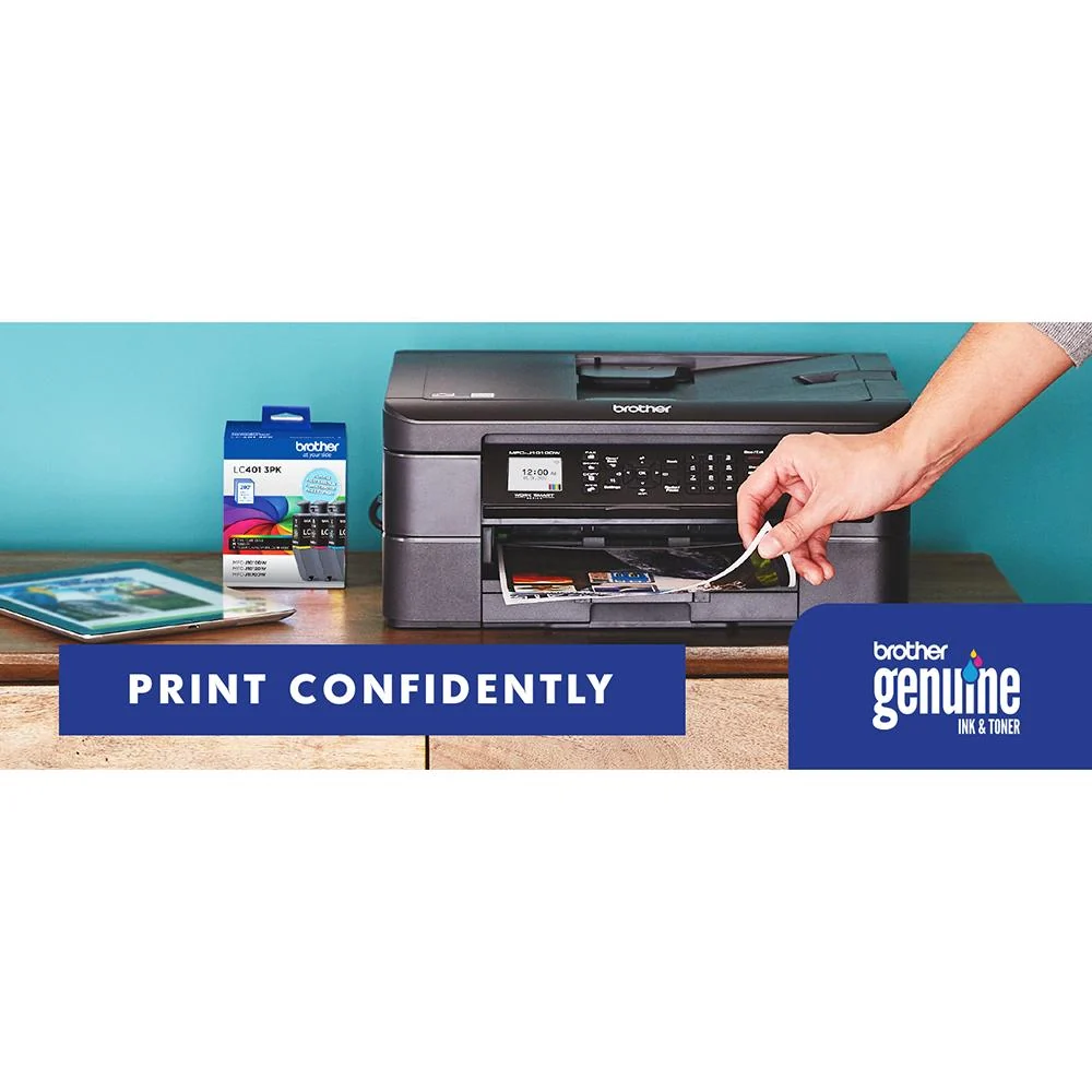 Brother Genuine Standard Yield 3-Pack Color Ink Cartridges with Guide - Image 10