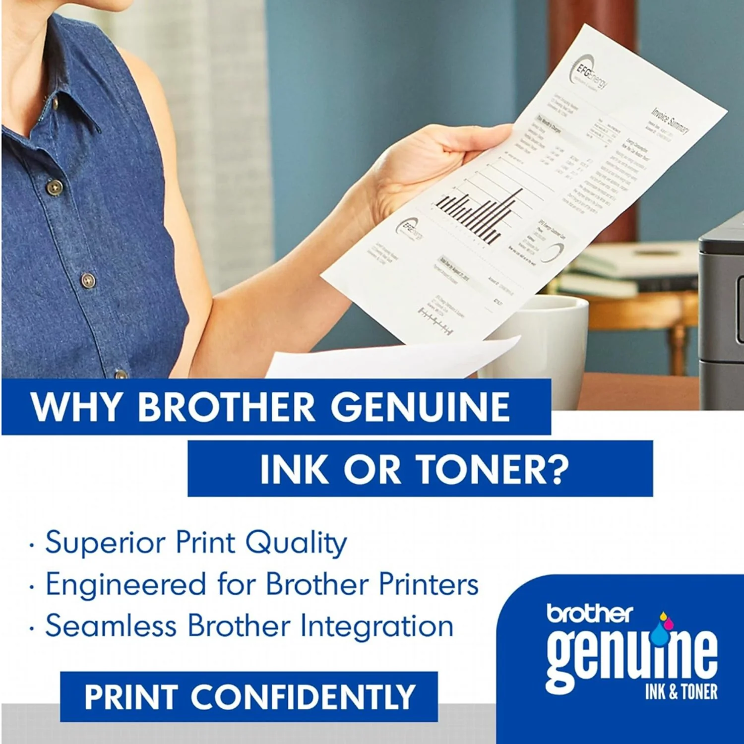 Brother Genuine Standard Yield Toner Cartridge, Black (TN730) - Image 7
