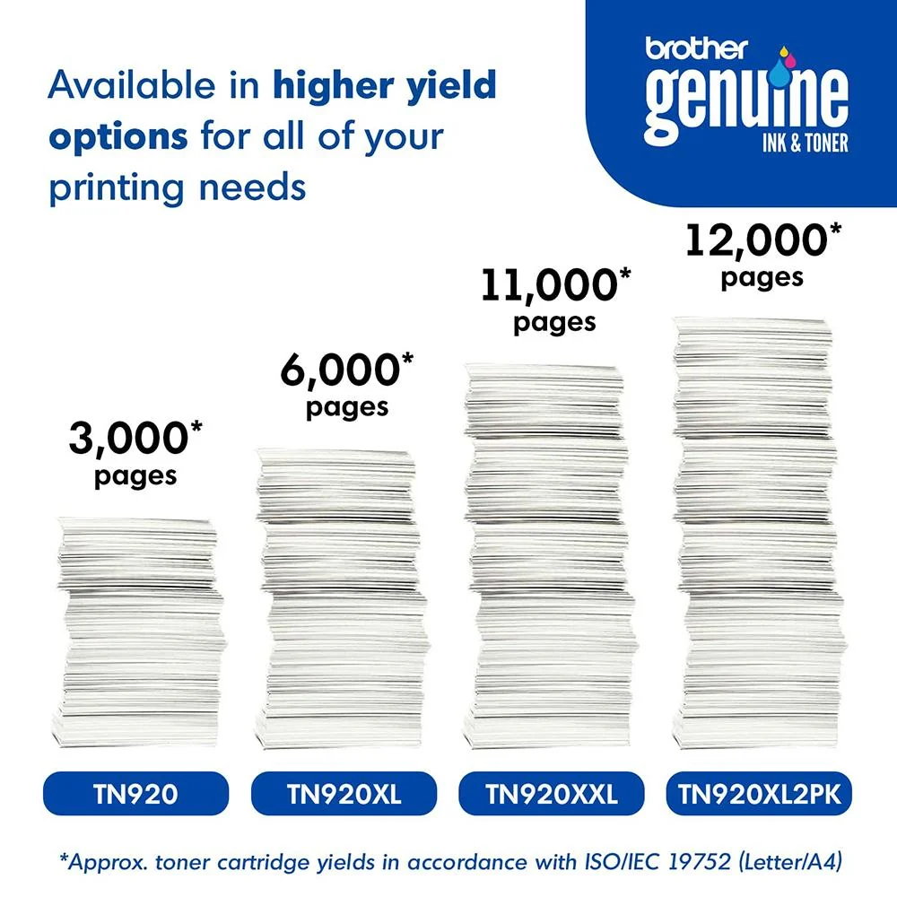 Brother Genuine Super High Yield Toner Cartridge Black with Printer Softwares - Image 7