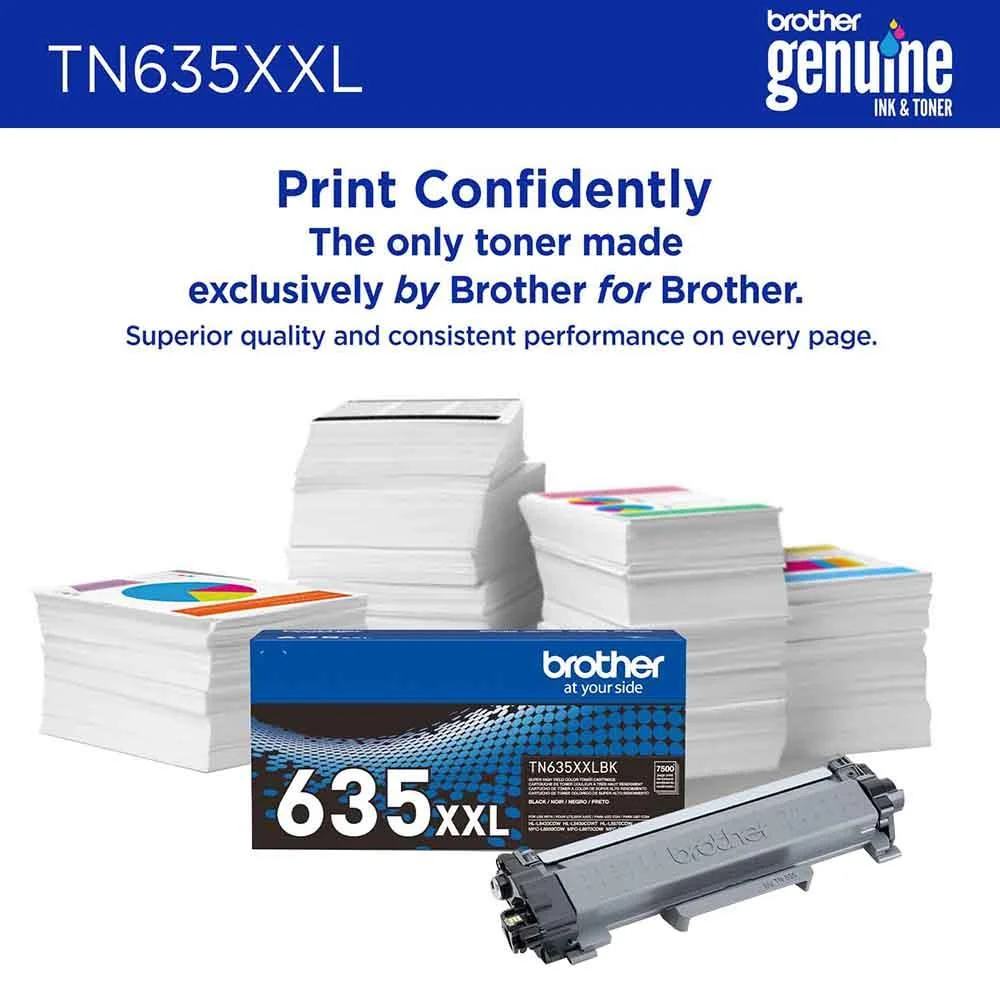 Brother Genuine Super High Yield Toner Cartridge Black with Printer Softwares - Image 5