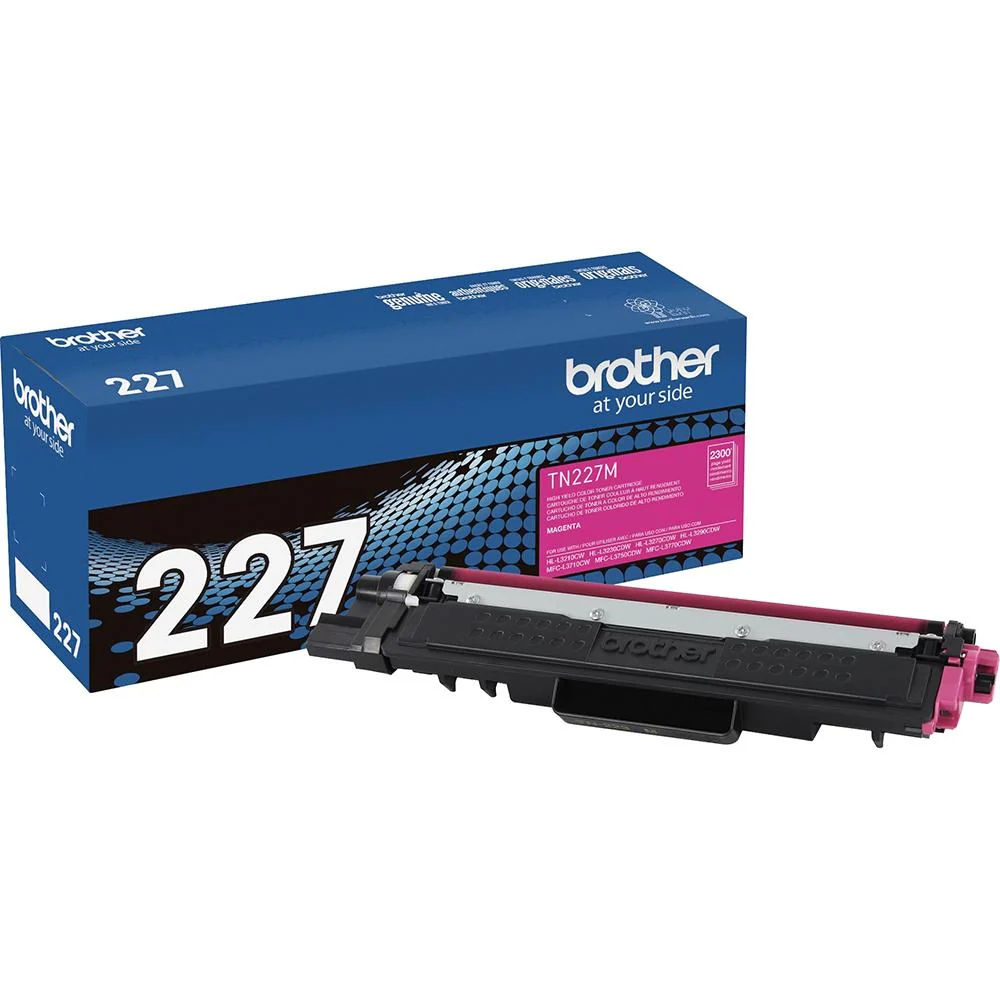 Brother Genuine TN227M High Yield Magenta Toner Cartridge - Image 2