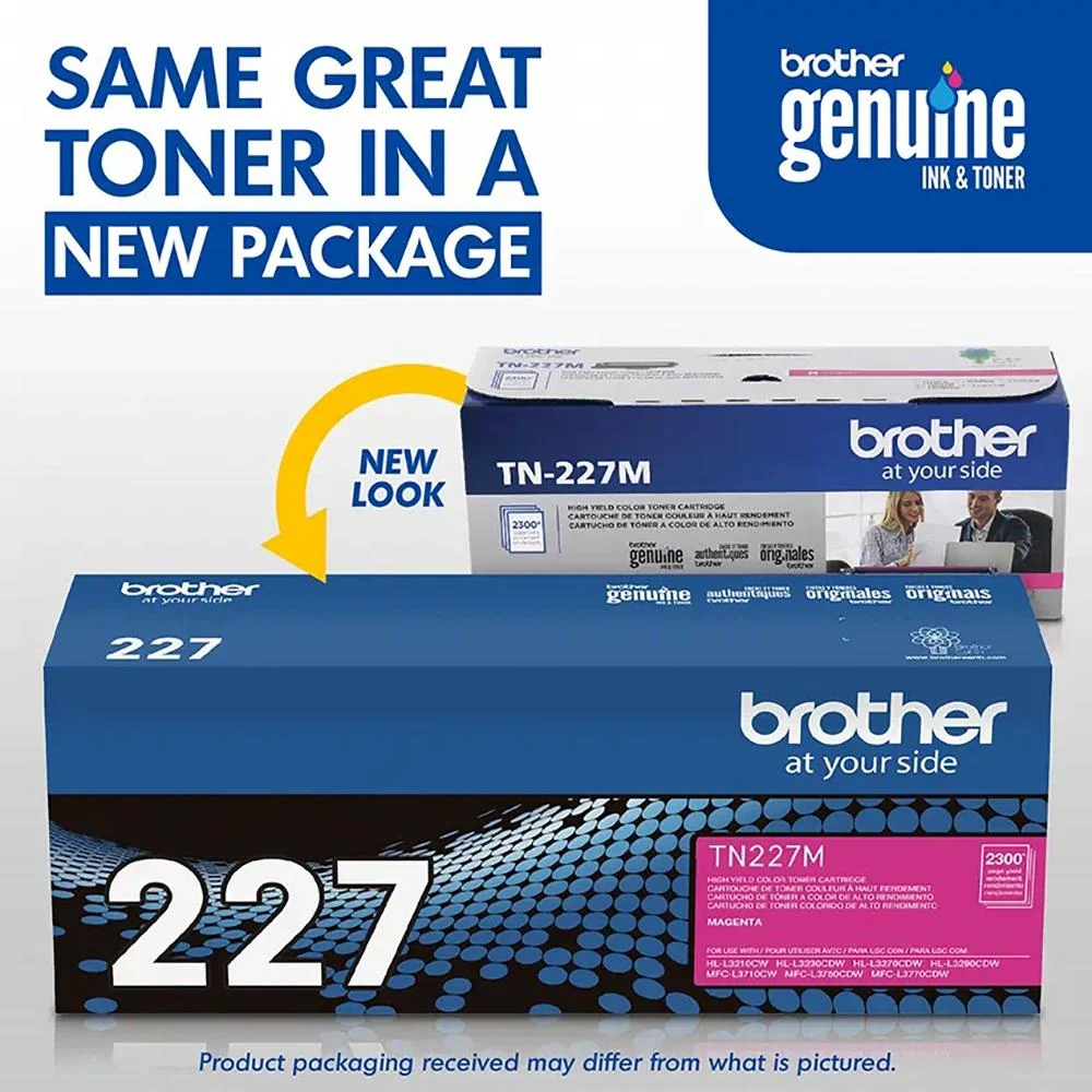 Brother Genuine TN227M High Yield Magenta Toner Cartridge - Image 6