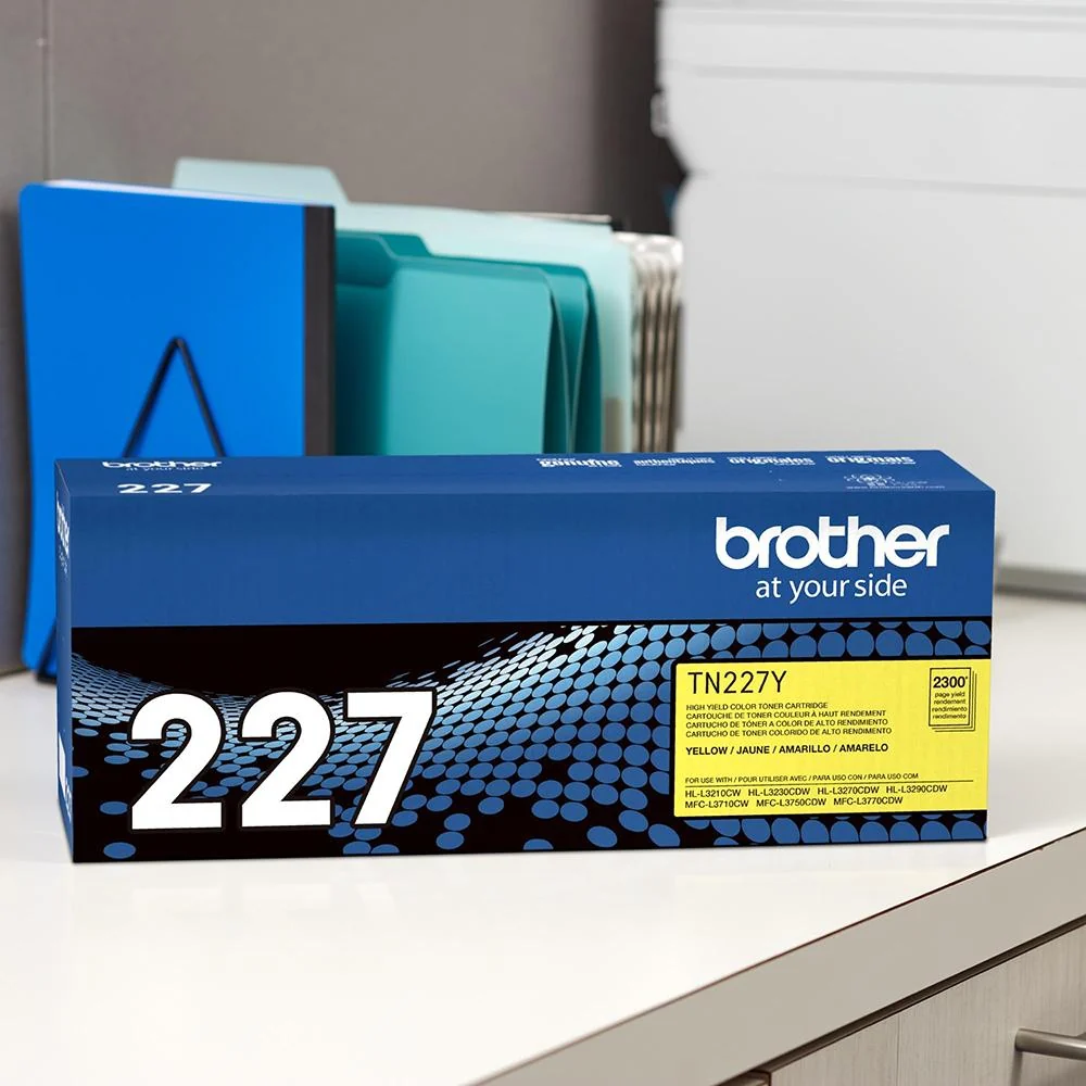 Brother Genuine TN227Y High Yield Yellow Toner Cartridge - Image 6