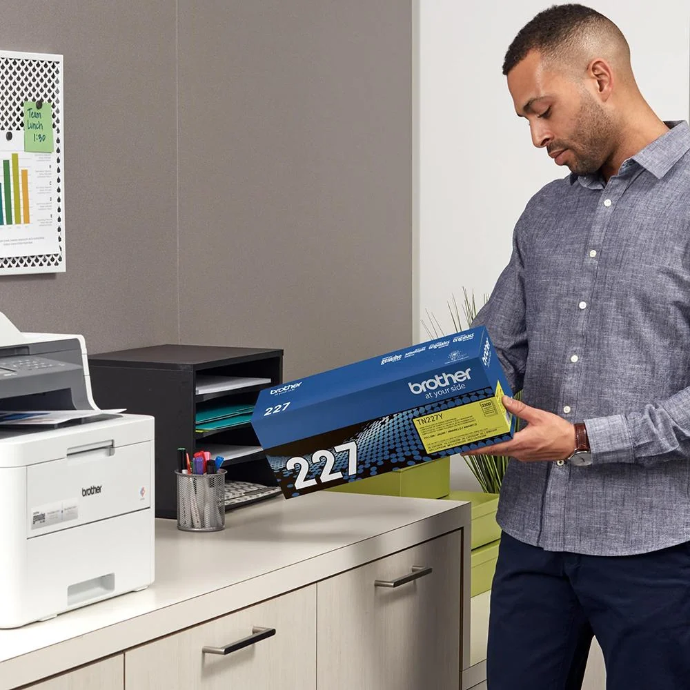 Brother Genuine TN227Y High Yield Yellow Toner Cartridge - Image 8