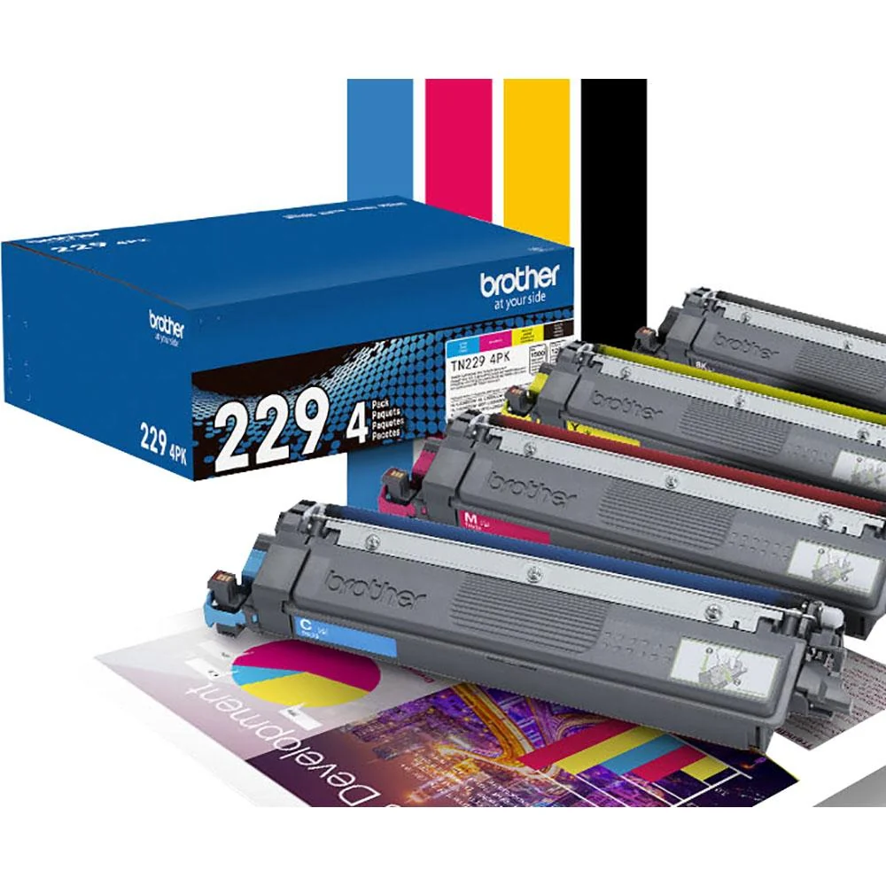 Brother Standard-Yield Toner 4 Pack C/M/Y/BK with Deco Essentials Guide - Image 11