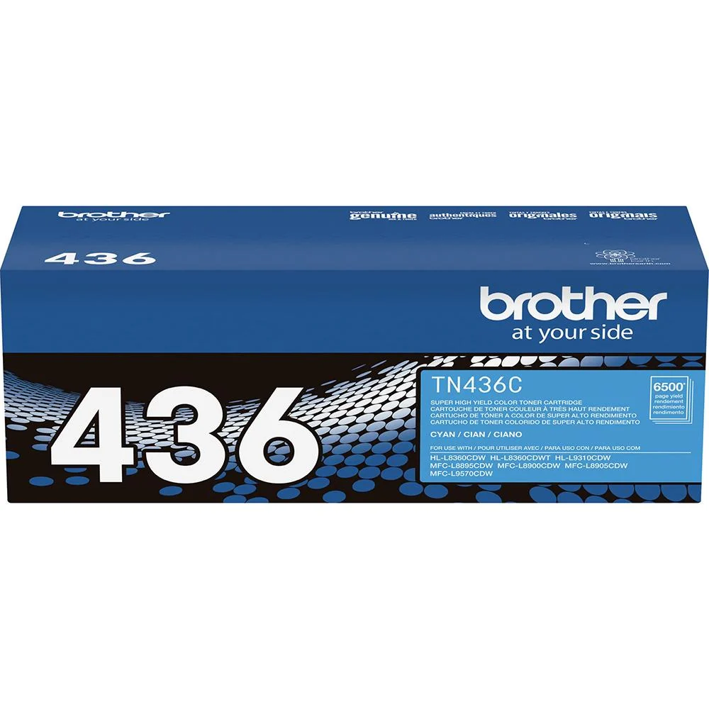 Brother TN436BK Super High-yield Toner Cartridge Black, Cyan, Magenta and Yellow - Image 14