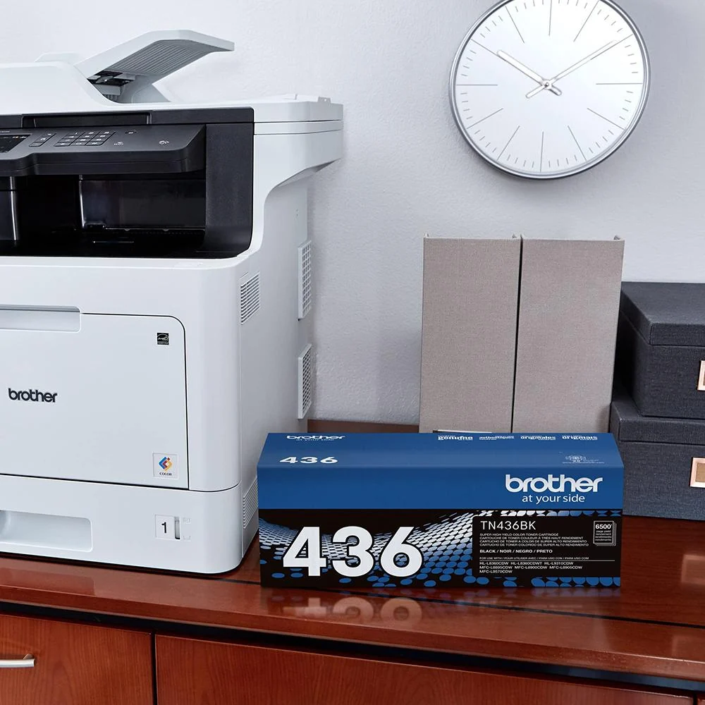 Brother TN436BK Super High-yield Toner Cartridge Black, Cyan, Magenta and Yellow - Image 9