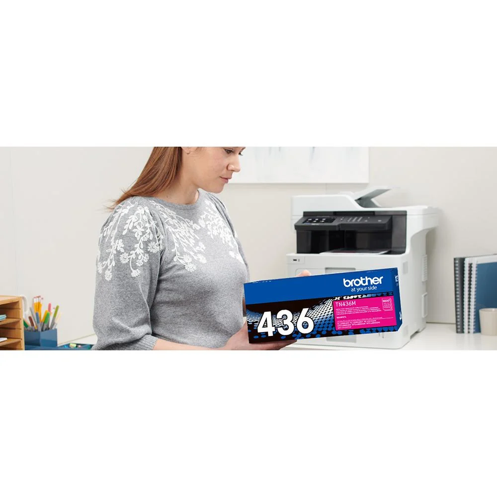Brother TN436M Super High-yield Toner Cartridge Magenta 4 Pack - Image 13