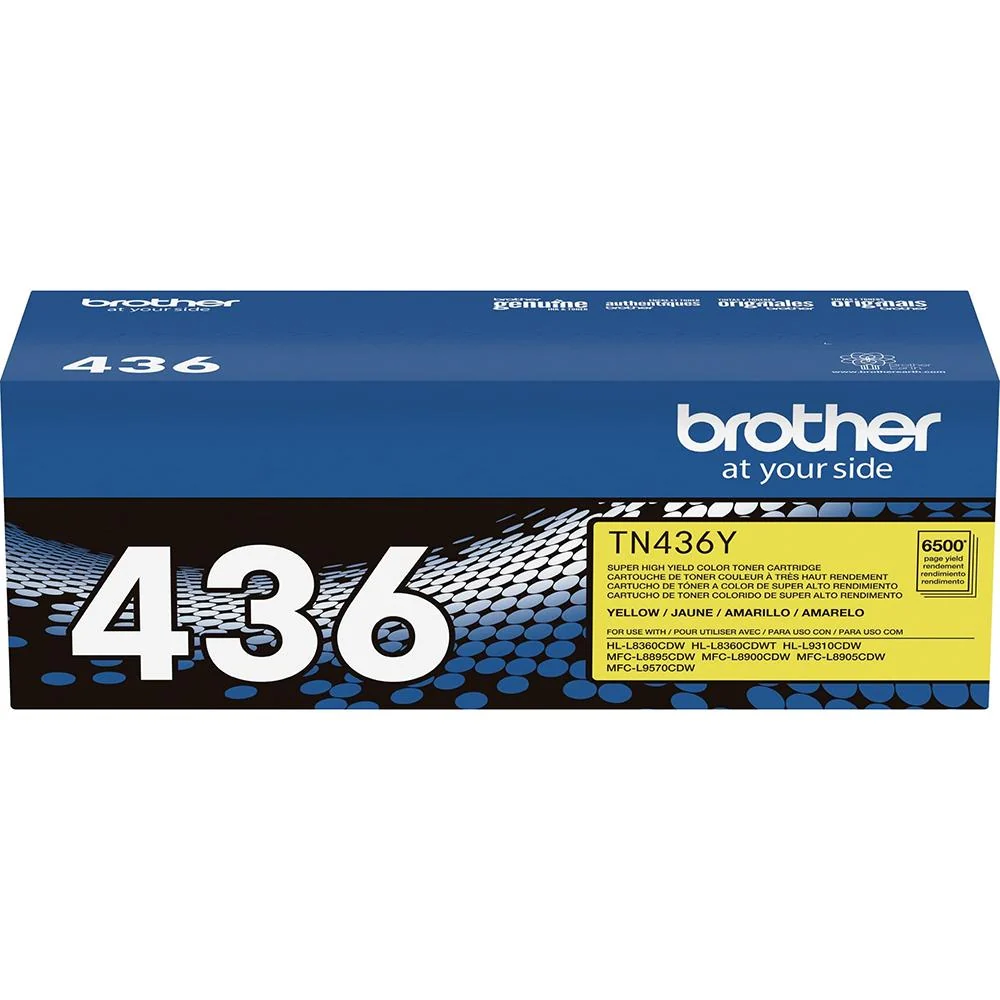 Brother Super High-yield Toner Cartridge Yellow 2 Pack - Image 3