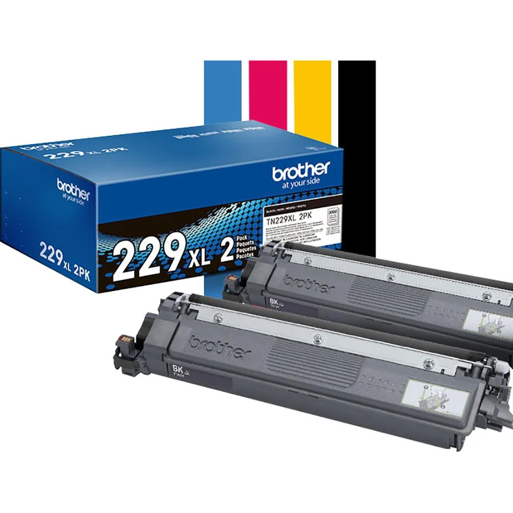 Brother TN229 Genuine High Yield Toner Cartridge, Black (Twin Pack) - Image 11