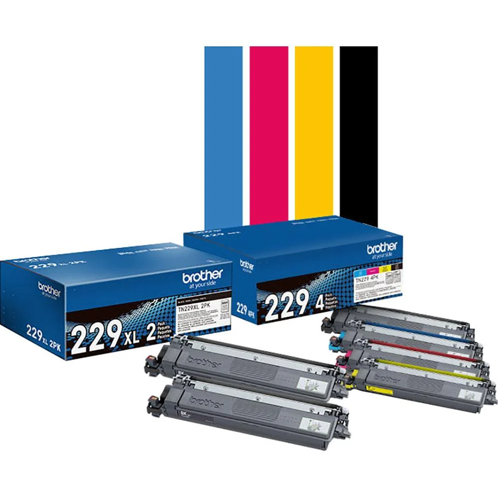 Brother TN229 Genuine High Yield Toner Cartridge, Black (Twin Pack) - Image 12