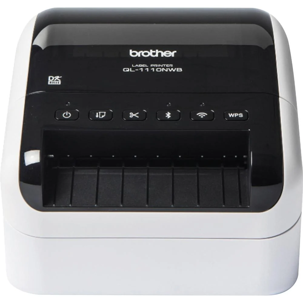 Brother Wide Format Wireless Monochrome Label Printer with Labels and Guidebook - Image 2
