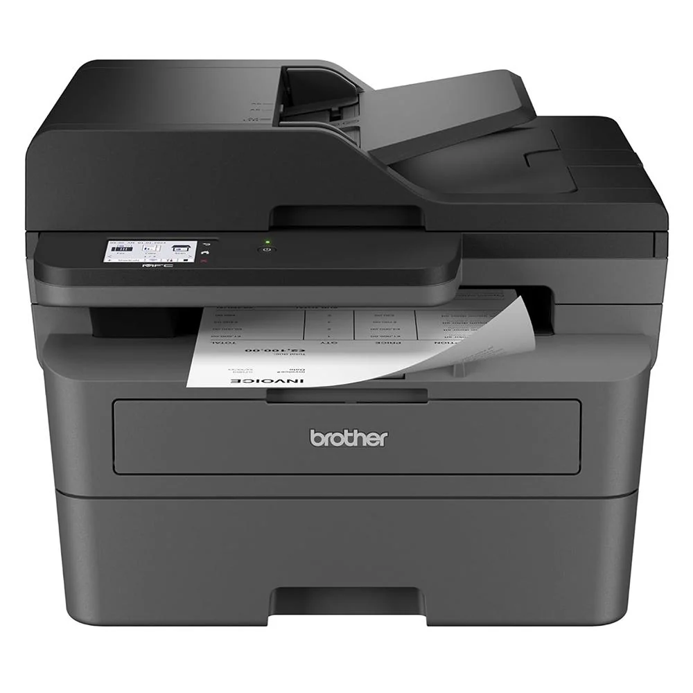 Brother Wireless Monochrome All-in-One Laser Printer with Guide & Printer Cable - Image 2