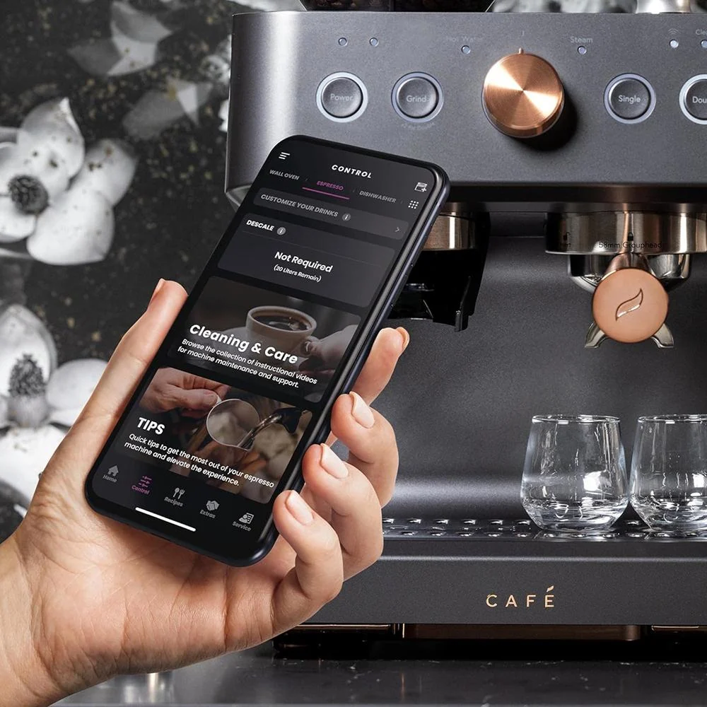 Cafe Bellissimo Semi Automatic Espresso Machine Matte Black - Image 7