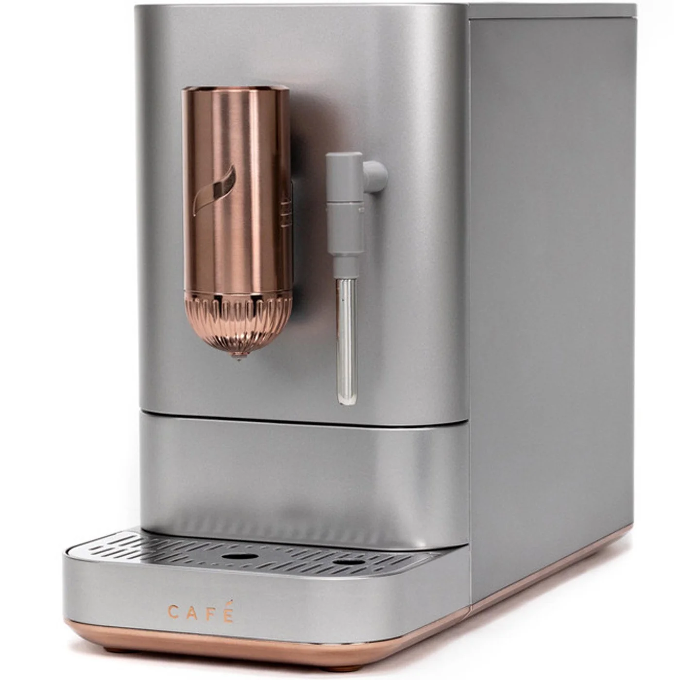 Cafe  Affetto Automatic Espresso Machine, Milk Frother, Silver, 1.2L, C7CEBBS2RS3 - Image 10