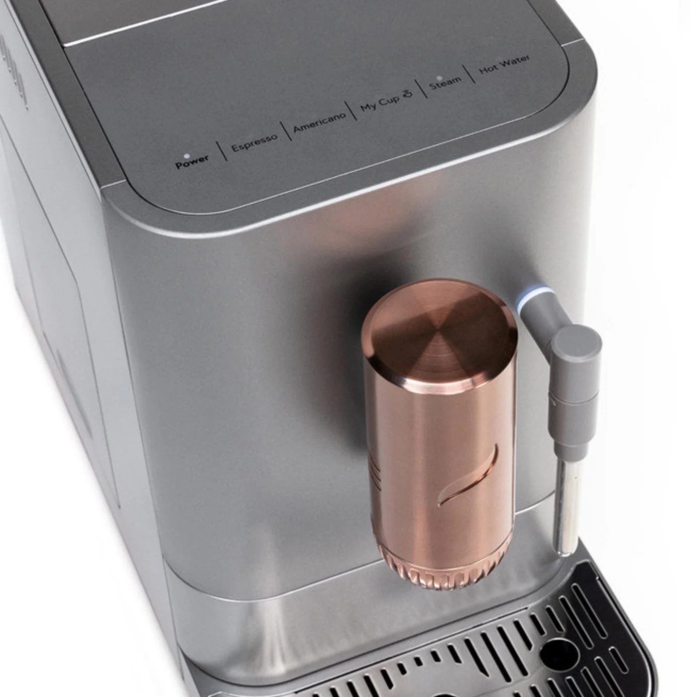 Cafe  Affetto Automatic Espresso Machine, Milk Frother, Silver, 1.2L, (Refurbished) - Image 9
