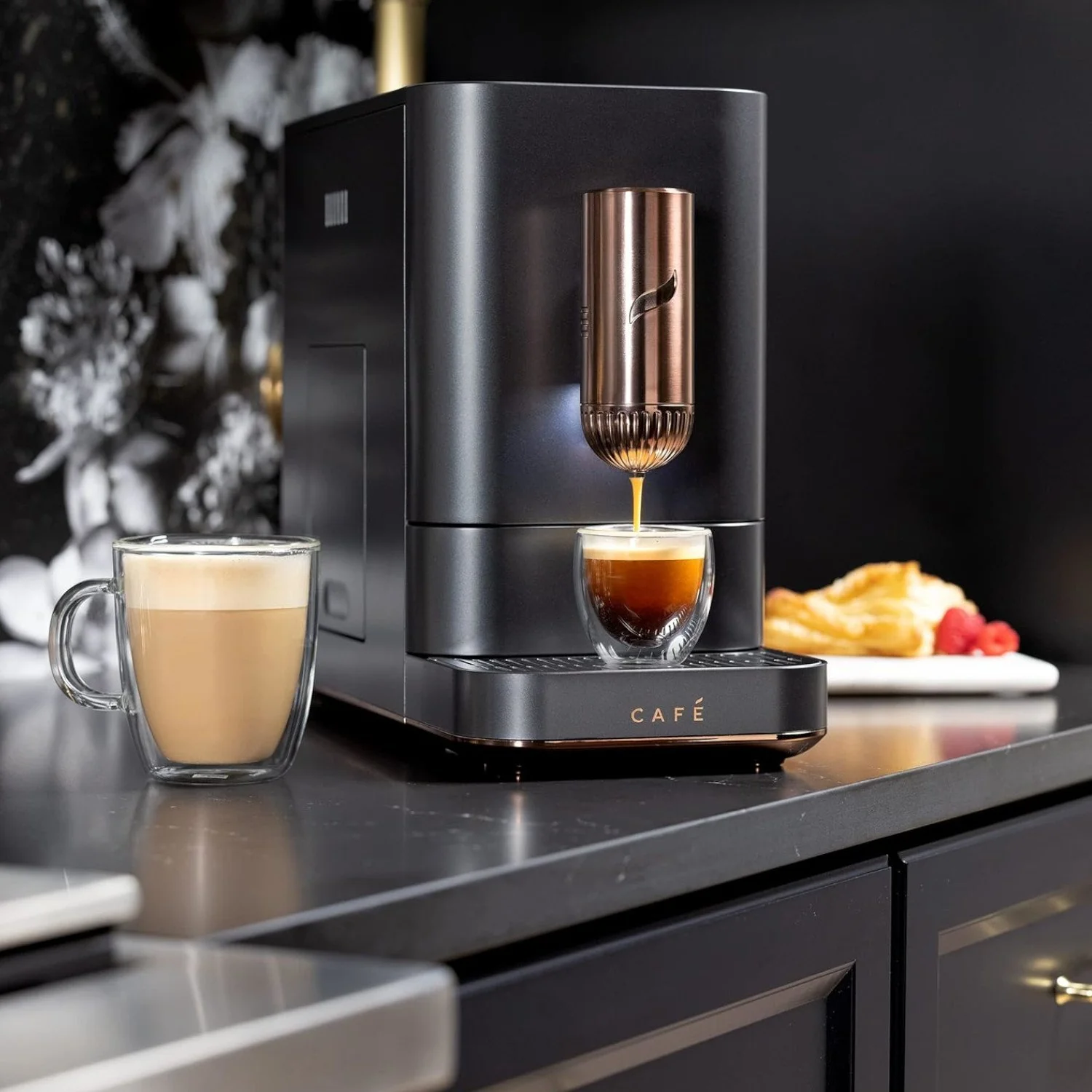 Cafe Affetto Automatic Espresso Machine, Wifi Compatible, Matte Black (Refurbished) - Image 9