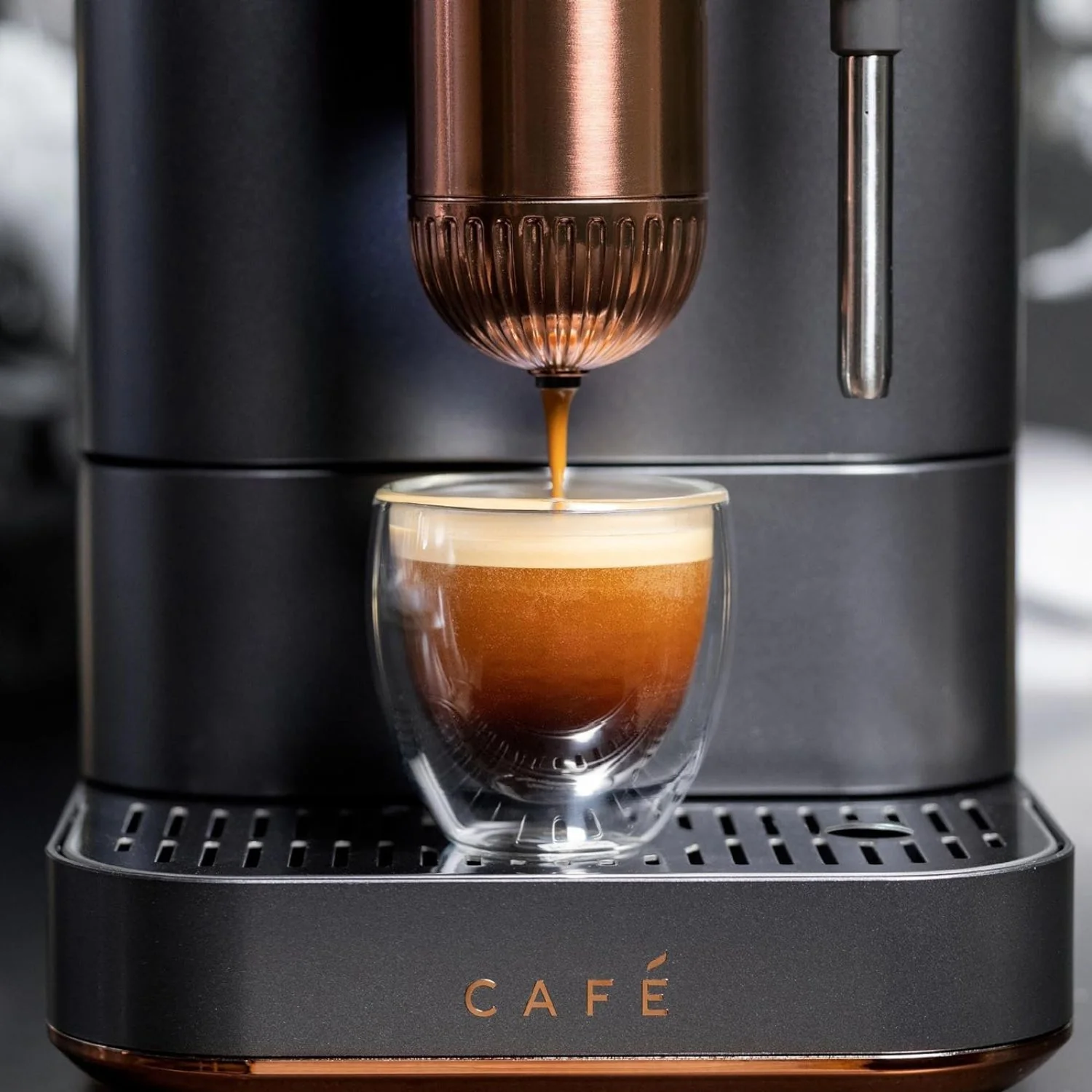 Cafe Affetto Automatic Espresso Machine Bundle with Coffee Caddy + Extended Warranty - Image 5