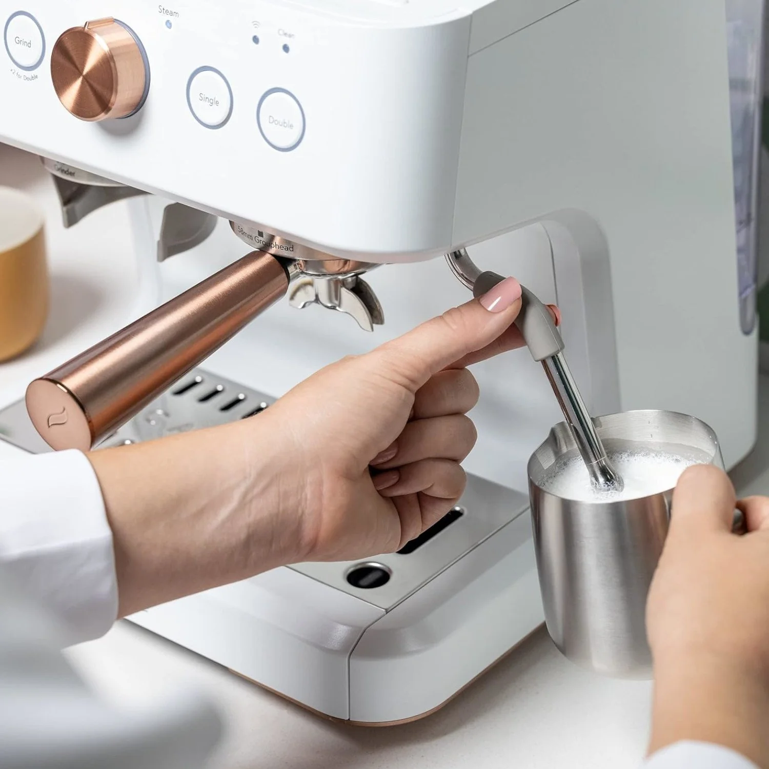 Cafe Bellissimo Semi Automatic Espresso Machine, (Factory Refurbished) - Image 5