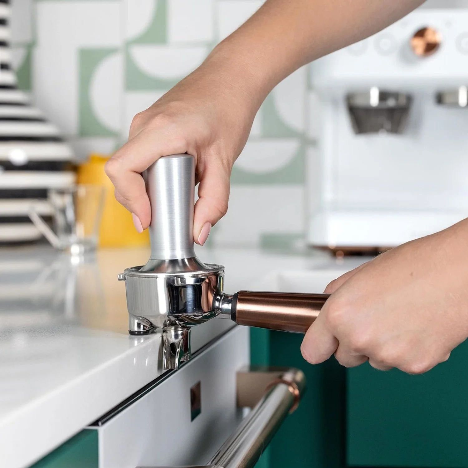 Cafe Bellissimo Semi Automatic Espresso Machine, (Factory Refurbished) - Image 9