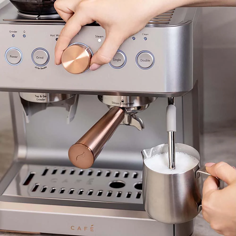 Cafe BELLISSIMO Semi Automatic Espresso Machine (Open Box) + 1 Year Warranty - Image 3
