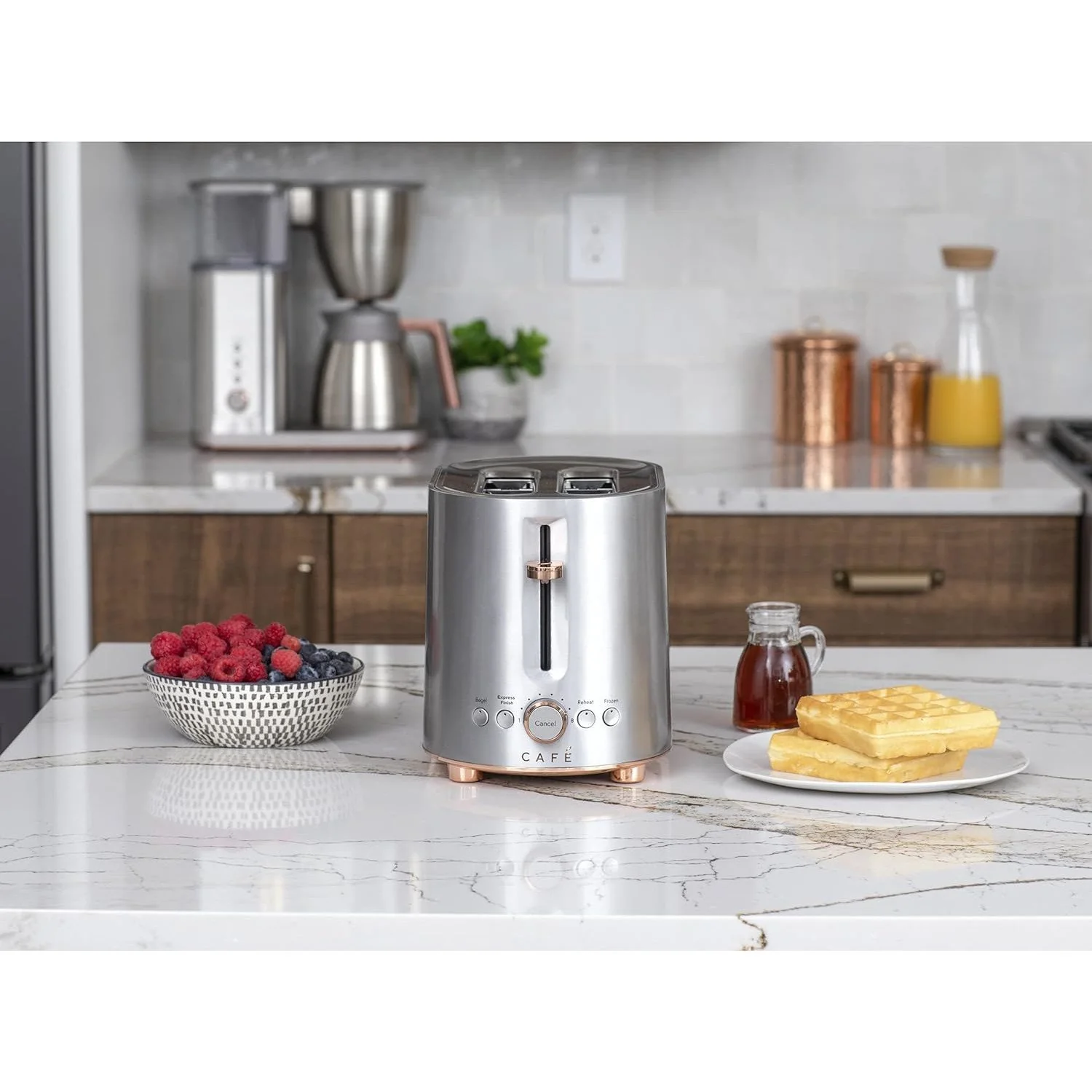 Cafe Express Finish 2-Slice Toaster, Stainless Steel - (Refurbished) - Image 7
