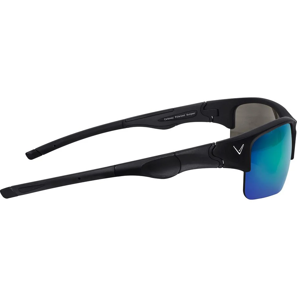 Callaway Vulcan Polarized Golf Sunglasses, Matte Black/Graphite - Image 3